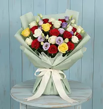 Букет цветов из:  Розы #REPLACE_PRED# Коршево