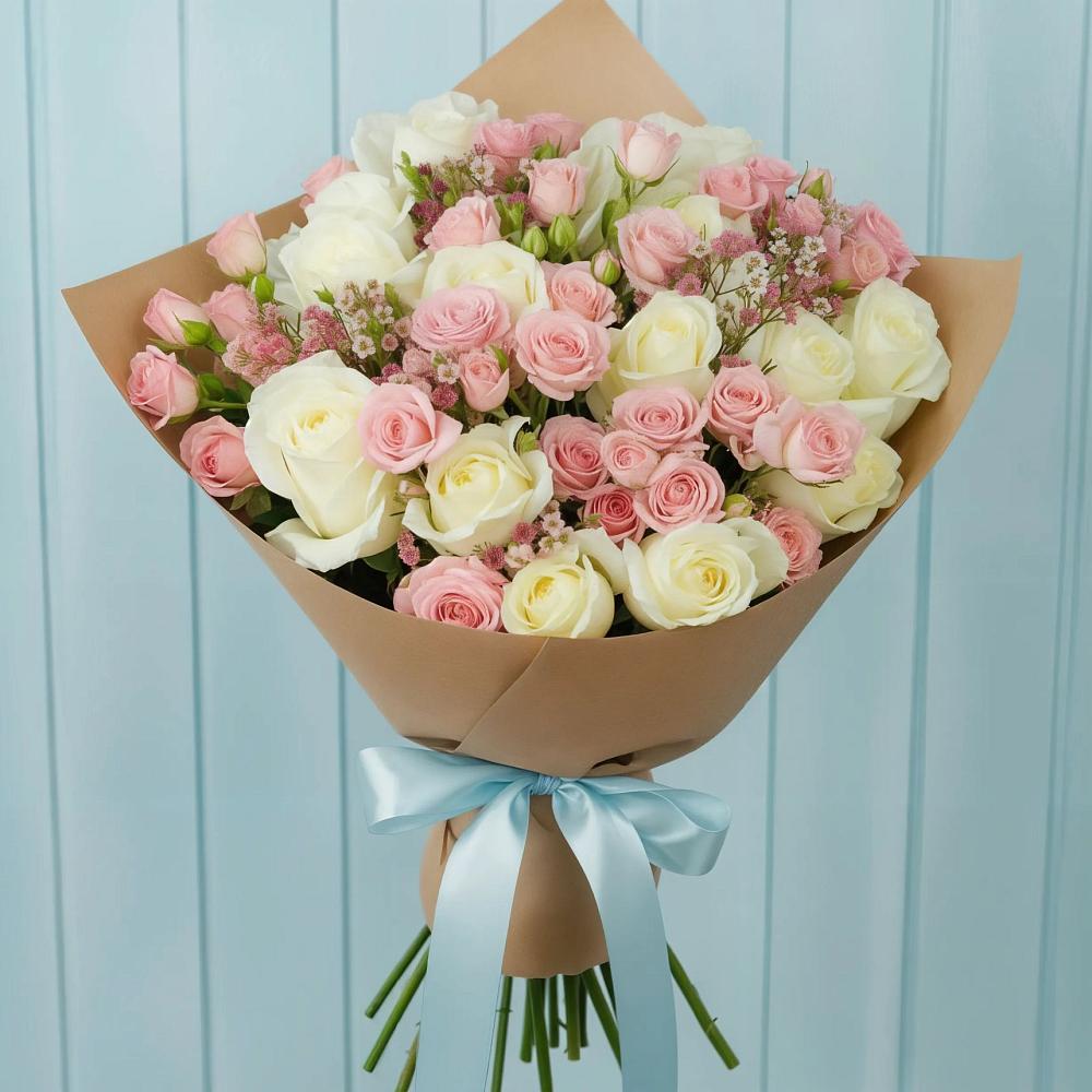 Букет цветов из: Розы в Коршево