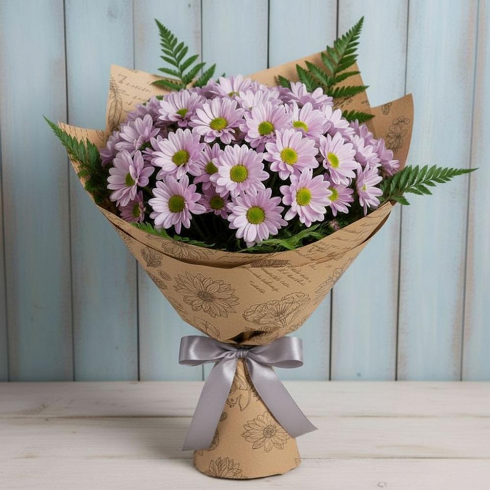 Букет цветов из: Хризантемы в Коршево