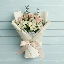 Букет цветов из:  Альстромерии в Коршево