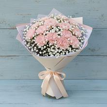 Букет цветов из:  Гвоздики #REPLACE_PRED# Коршево