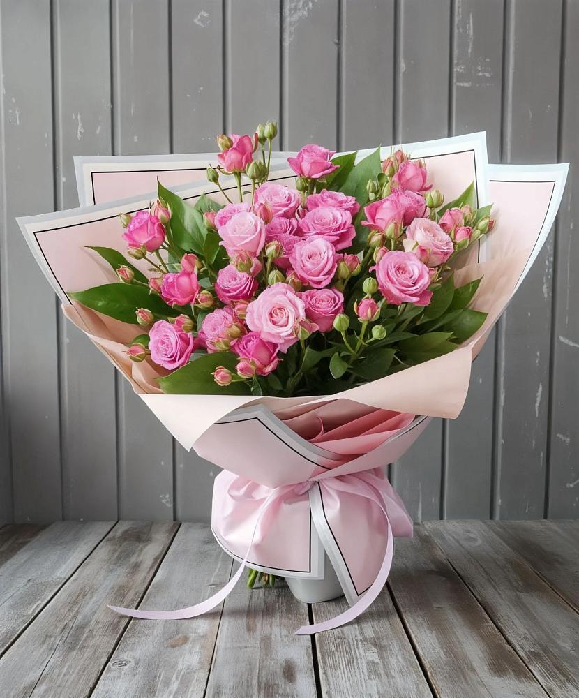 Букет Розовый кустик в Коршево