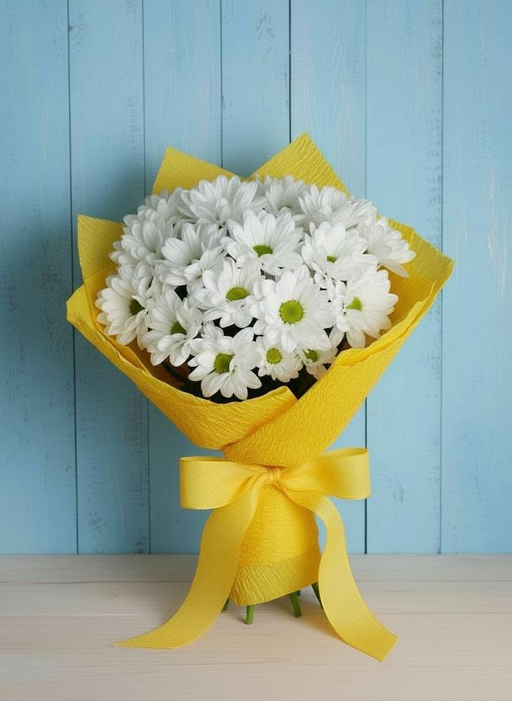 Букет цветов из: Хризантемы в Коршево