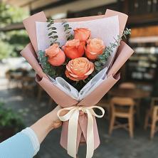 Букет цветов из:  Розы в Коршево