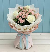 Букет цветов из:  Розы в Коршево