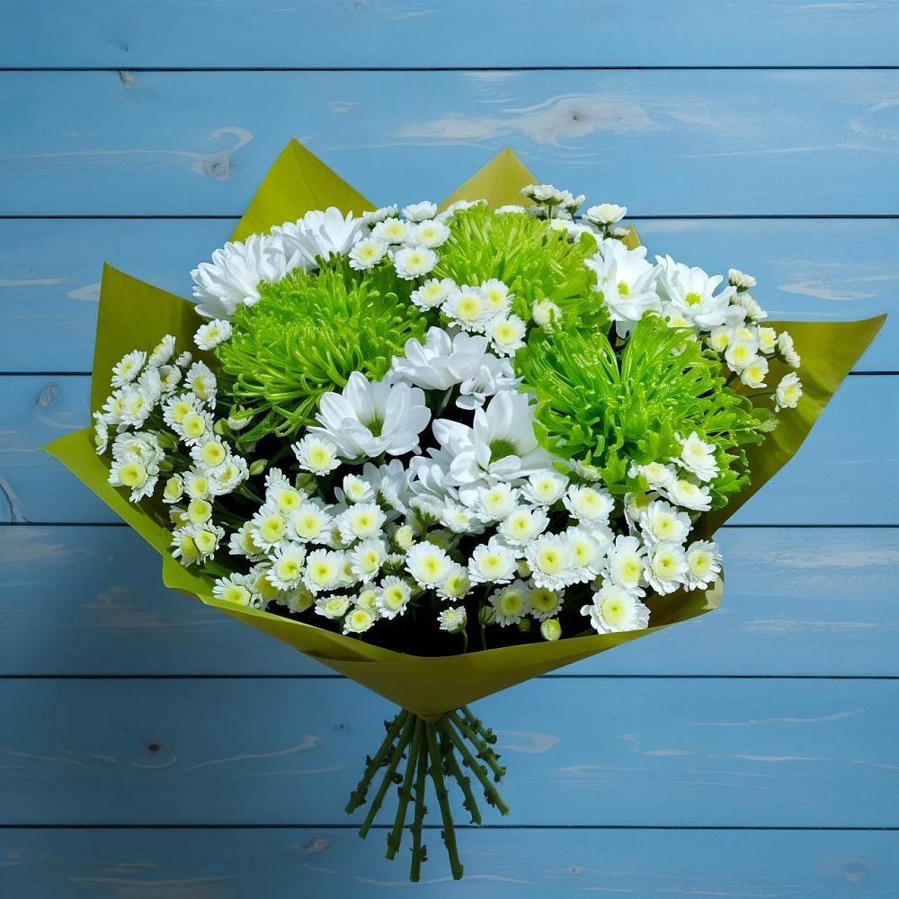 Букет цветов из: Хризантемы в Коршево