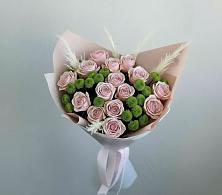 Букет цветов из:  Розы и Хризантемы #REPLACE_PRED# Коршево