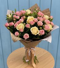 Букет цветов из:  Розы в Коршево