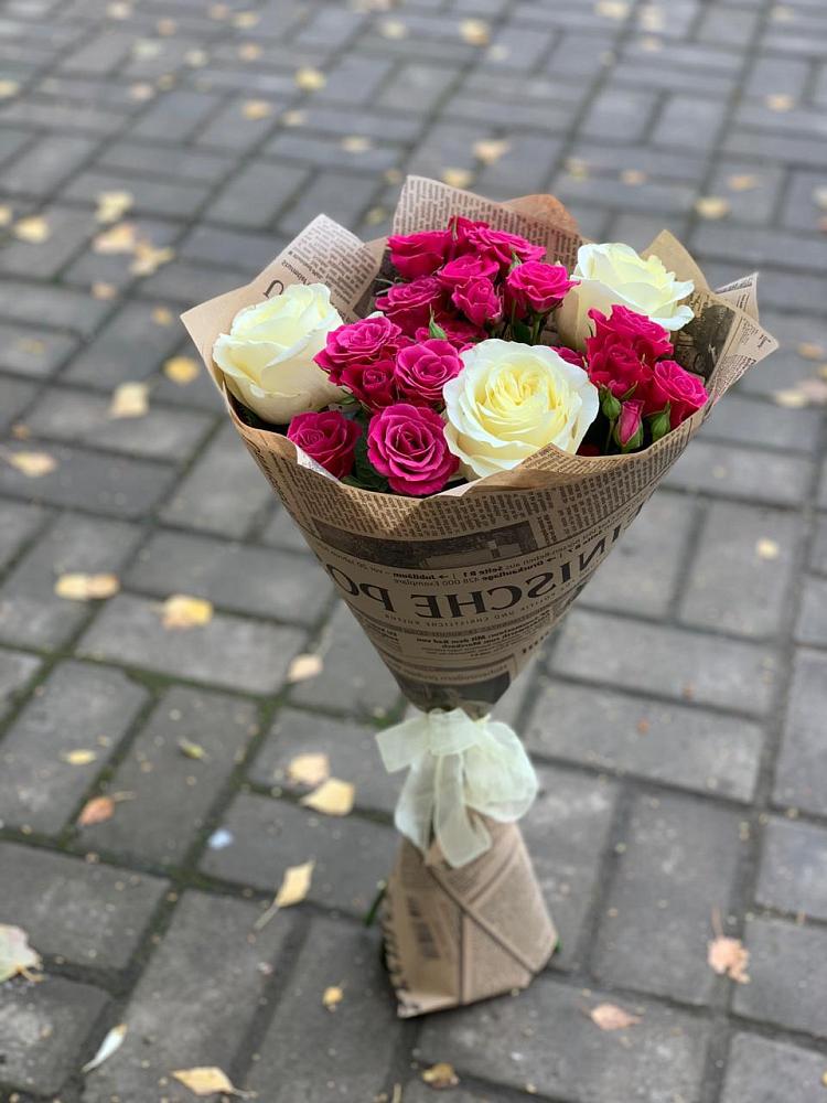 Букет цветов из: Розы в Коршево