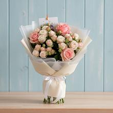 Букет цветов из:  Розы в Коршево