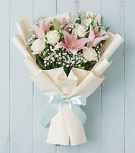 Букет цветов из:  Лилии в Коршево