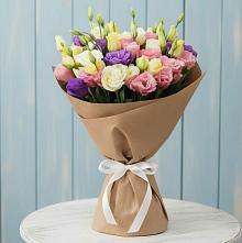 Букет цветов из:  Лизиантусы в Коршево